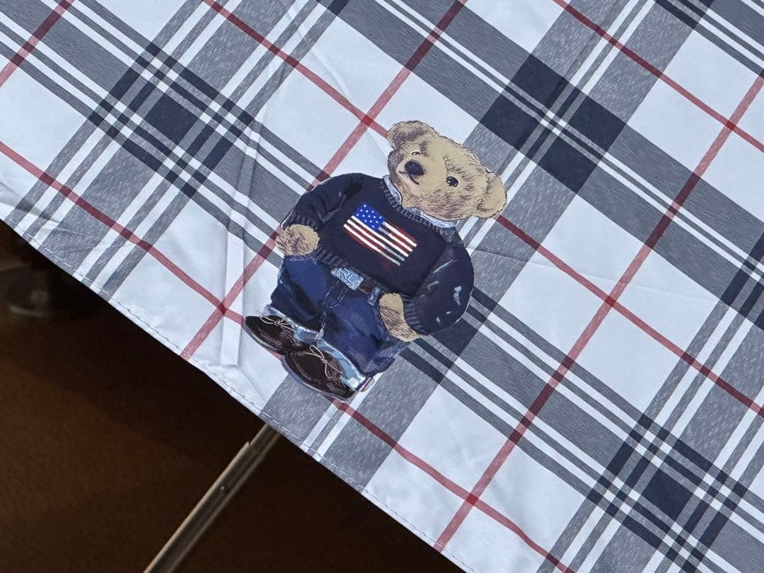 POLO ラルフローレン ポロベア 折りたたみ傘 晴雨兼用