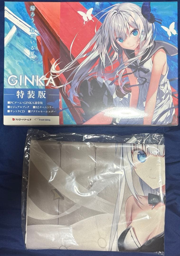 GINKA PC 特装版　ソフマップ特典タペストリー付き　未開封　特典色紙付