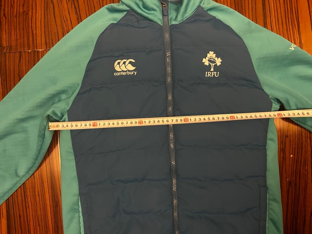 カンタベリー　ラグビー　アイルランド代表　ウォームアップジャケット　海外S