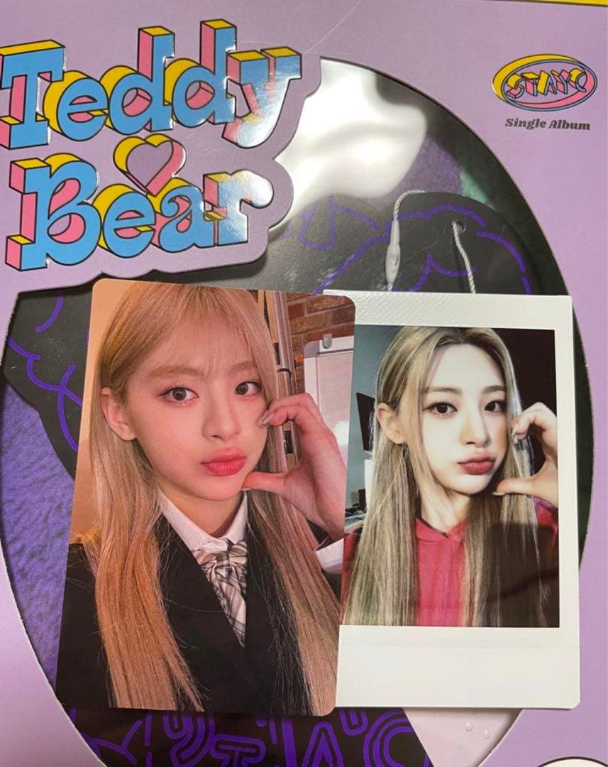 stayc teddybear セウン　チェキ　トレカセット