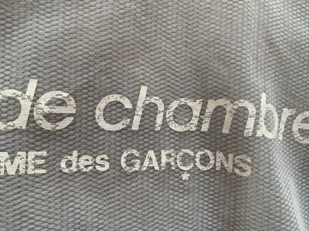COMME des GARÇONS コムデギャルソン　ローブドシャンブル　ロゴ