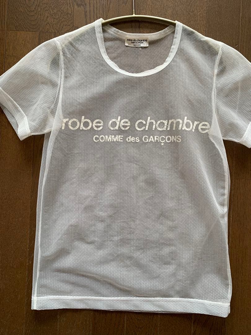 COMME des GARÇONS コムデギャルソン　ローブドシャンブル　ロゴ