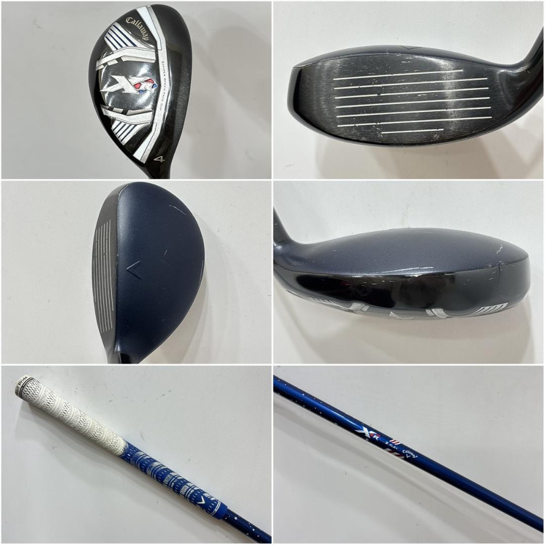 メンズ右利き初心者用　キャロウェイ　XR　ゴルフクラブセット　W-2724