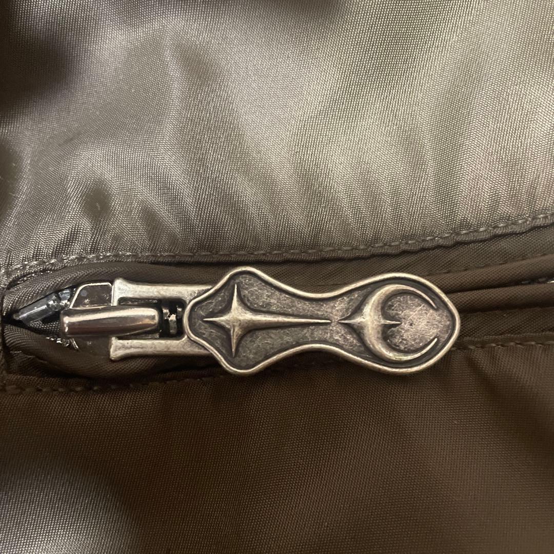 THUG CLUB ブラウン MA-1 フライトジャケット