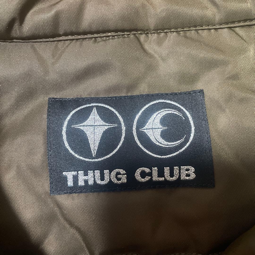 THUG CLUB ブラウン MA-1 フライトジャケット