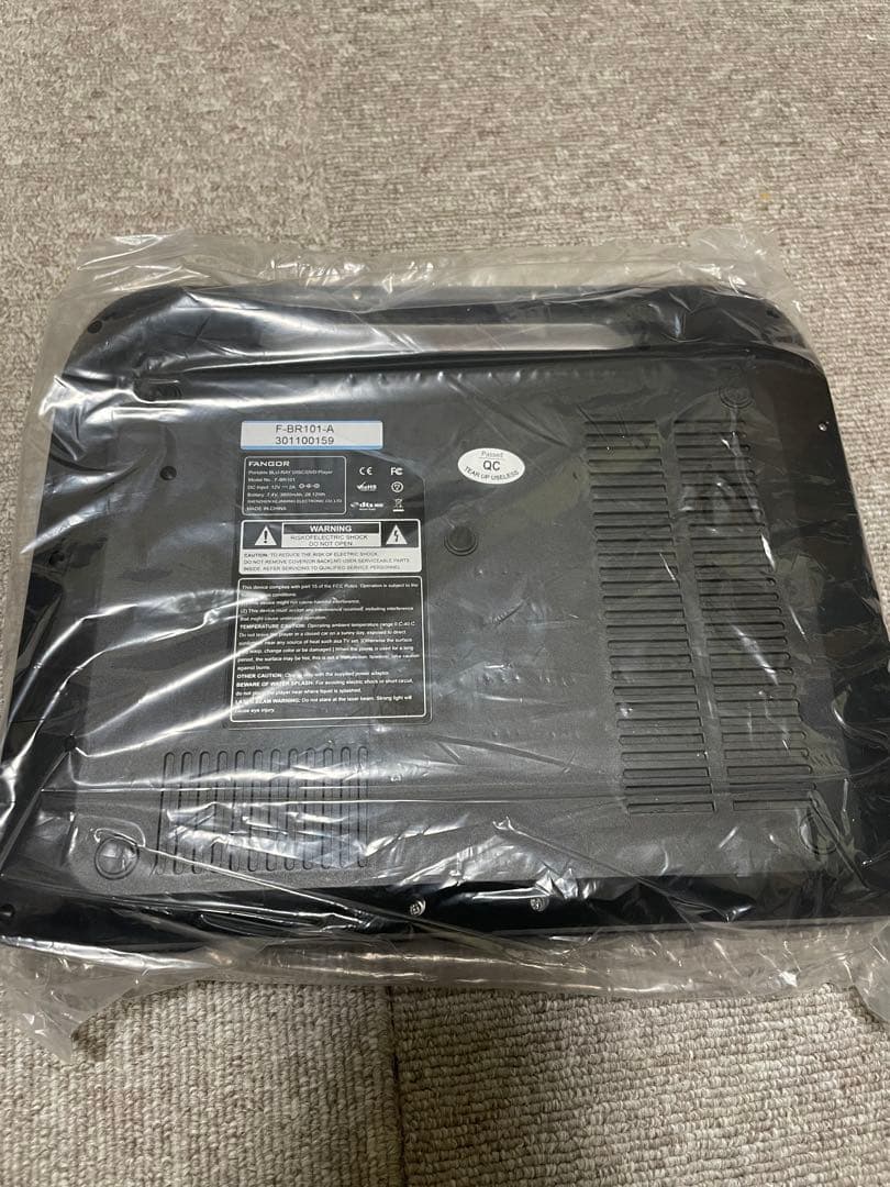※専用新品FANGOR ポータブルDVD Blu-rayプレイヤーF-BR101