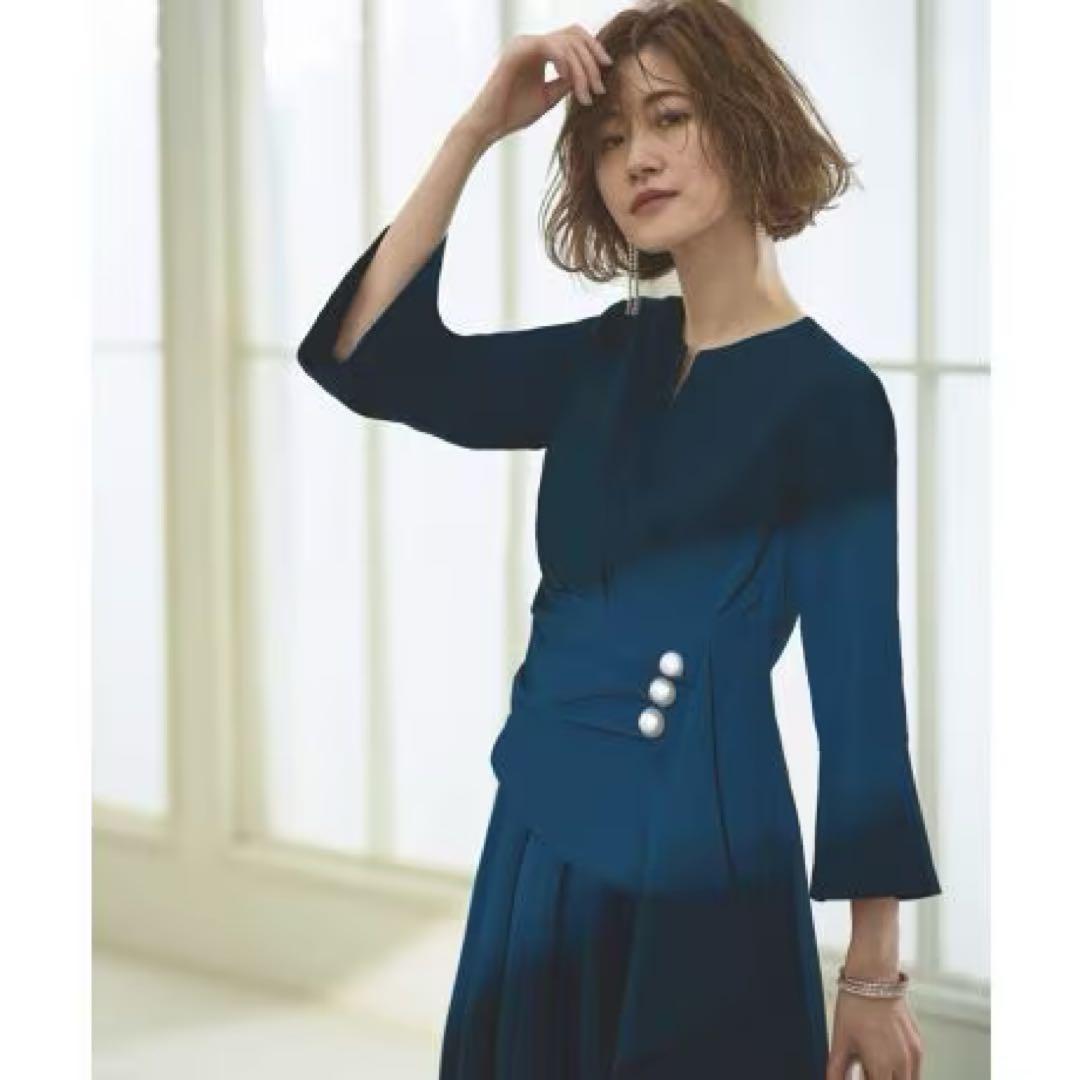 新品　RUIRUE BOUTIQUE パール　ワンピース　パーティー　セレモニー