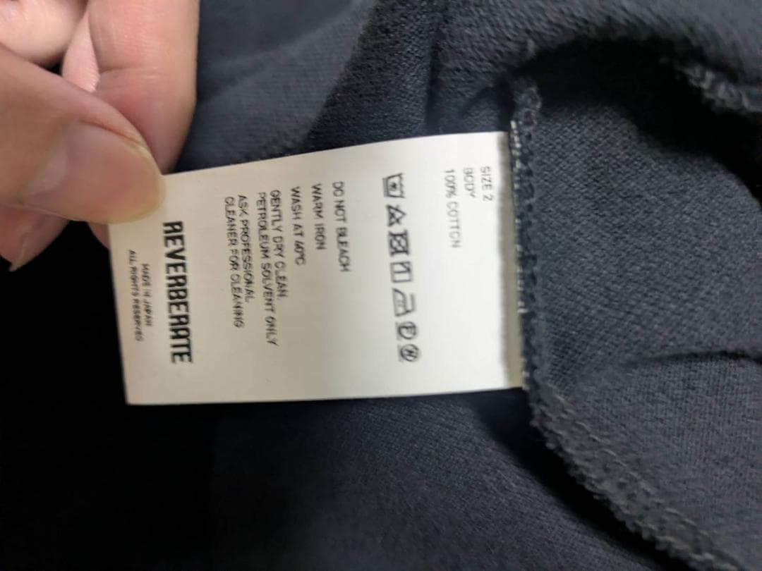 い*ち様 ZIP LONG SLEEVE POLO REVERBERATE 2