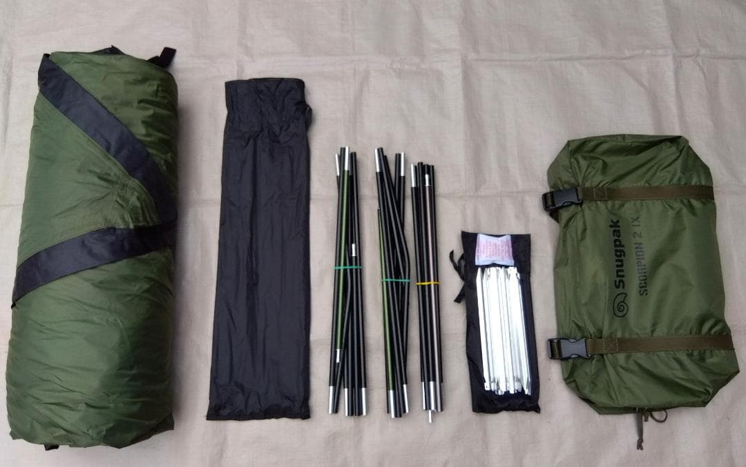 ☆スコーピオン2テント☆スナグパック☆Snugpak☆オリーブ