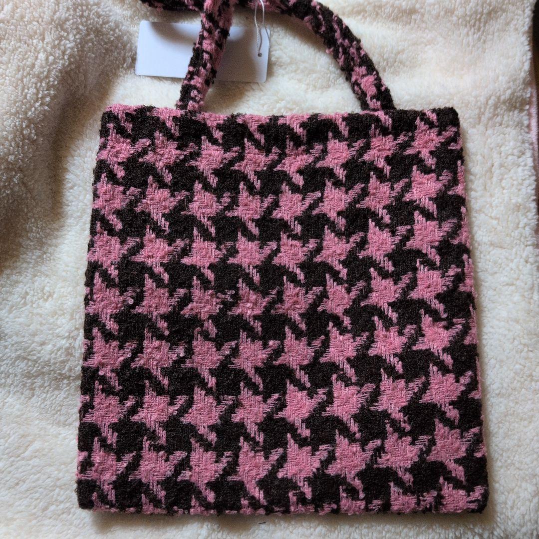 CHANEL ツイードトートバッグ　スパンコール　ノベルティ