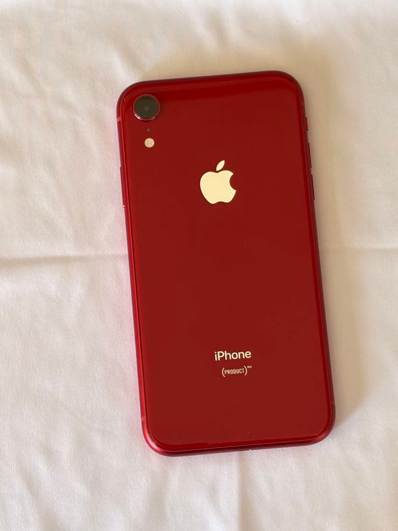 値下げ　iPhone XR プロダクトレッド 64GB SIMフリー