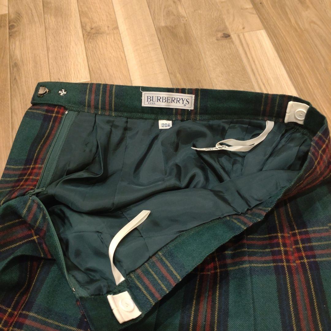 BURBERRYS セットアップ カーディガン 金ボタン ノバチェック スカート