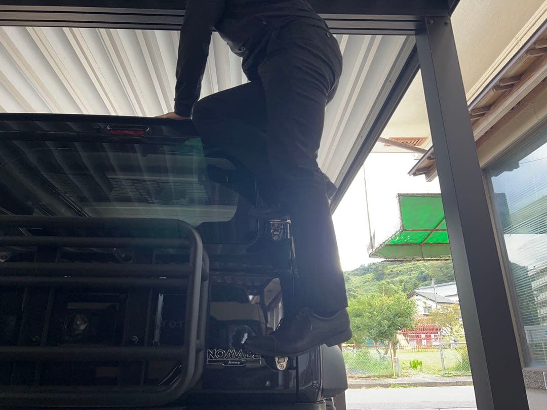 ジムニー　シエラ　ノマド　リアラダー　リングステップ　マストステップ　タキゲン