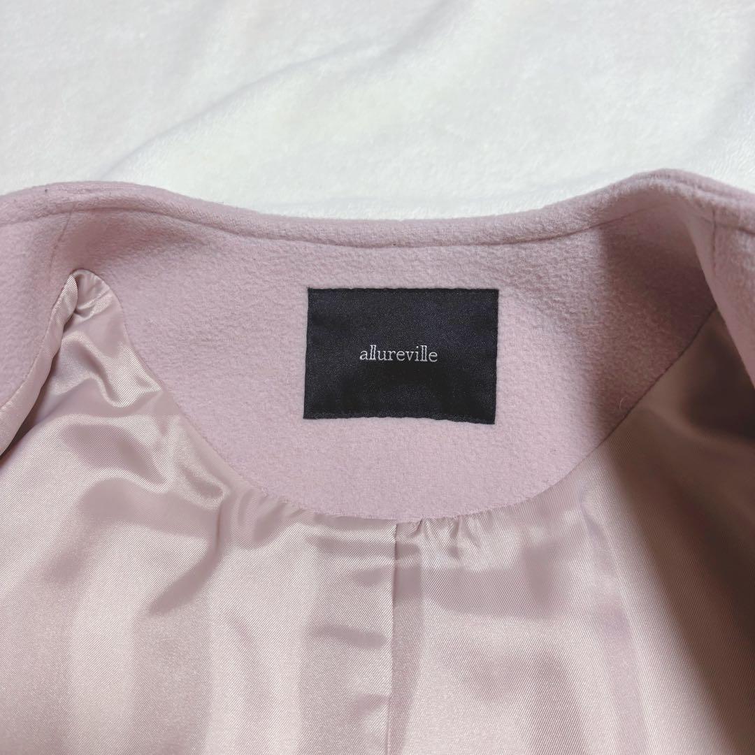 allureville ミリオールクルーコート ウール　サイズ2