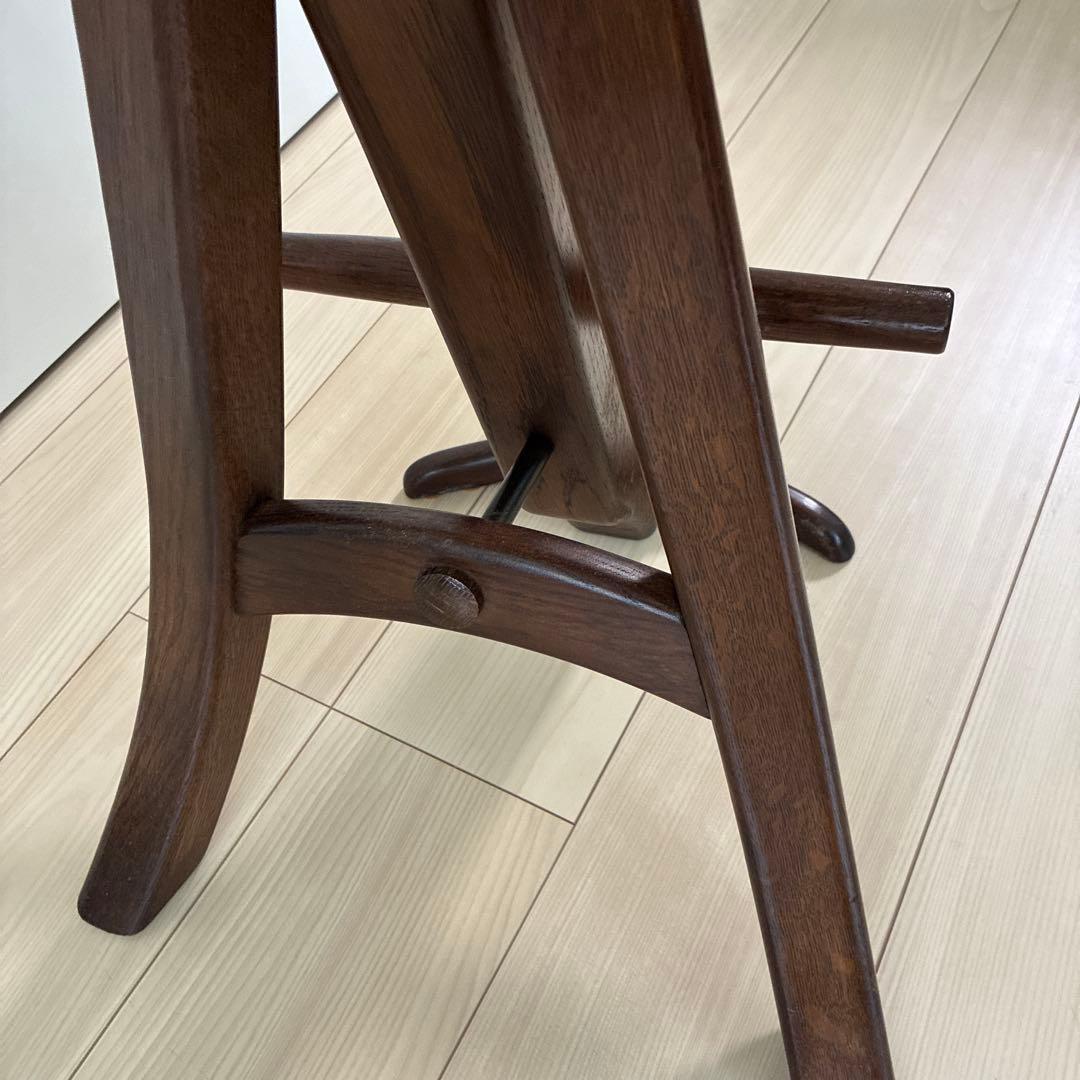 オランダ　カウンターチェア　オーク無垢材