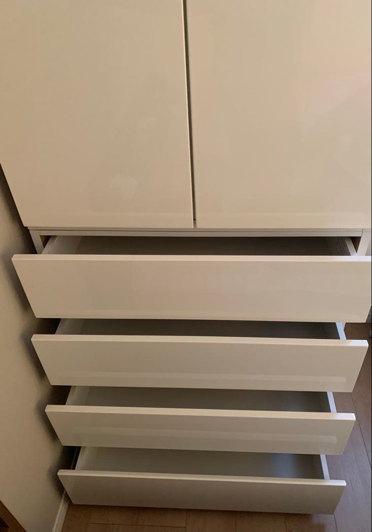 ニトリ　ブレザータンス(ポルテD)ホワイト