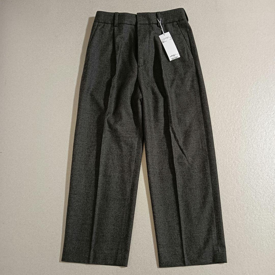 新品タグ付き MARGARET HOWELL ウール100 パンツ 0