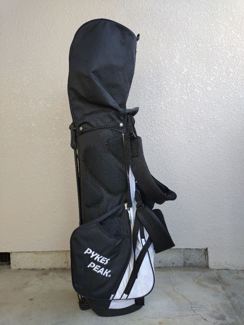 PYKES PEAK キャディバッグ セルフスタンド ショルダーストラップ