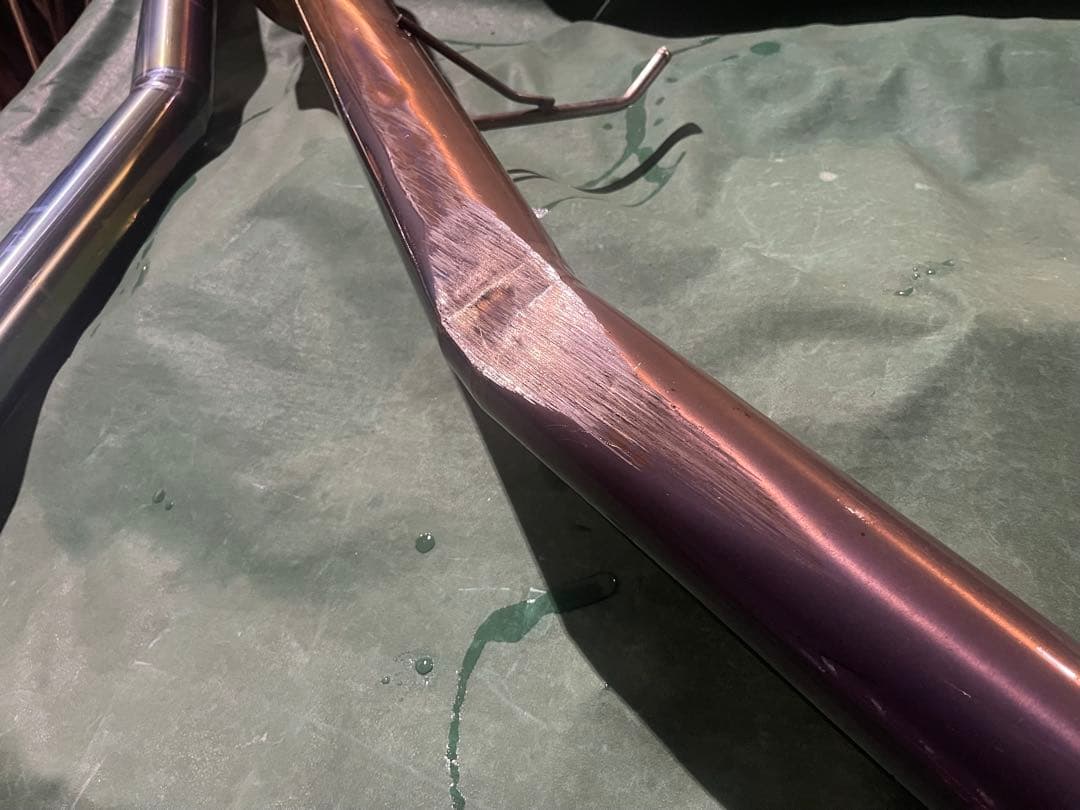 jzx100 amuse フルチタンマフラー