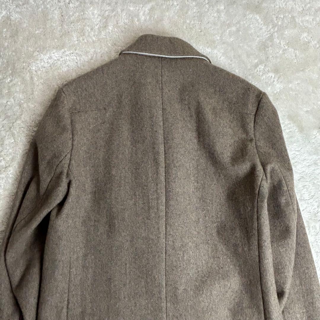 NUMBER(N)INE STUDIOUS別注チェスターコート裏地総柄カシミヤ2