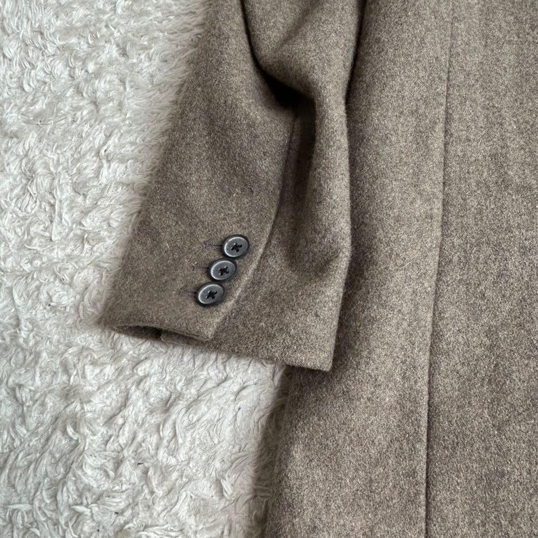 NUMBER(N)INE STUDIOUS別注チェスターコート裏地総柄カシミヤ2