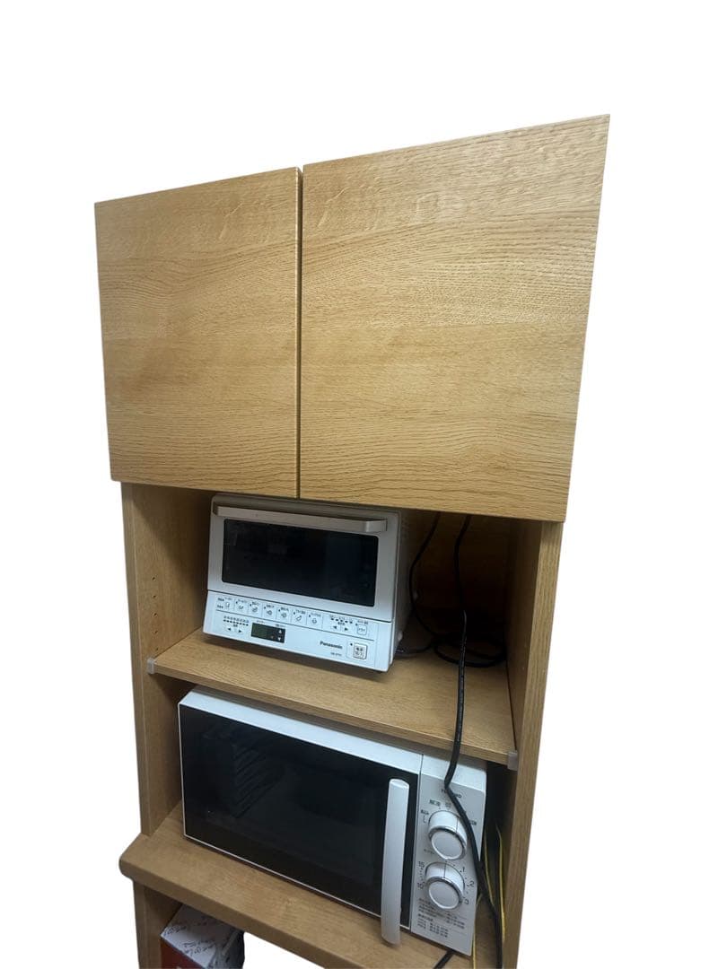 【引越セール】【送料込み】レンジボード(エトナ60RB LBR) ニトリ