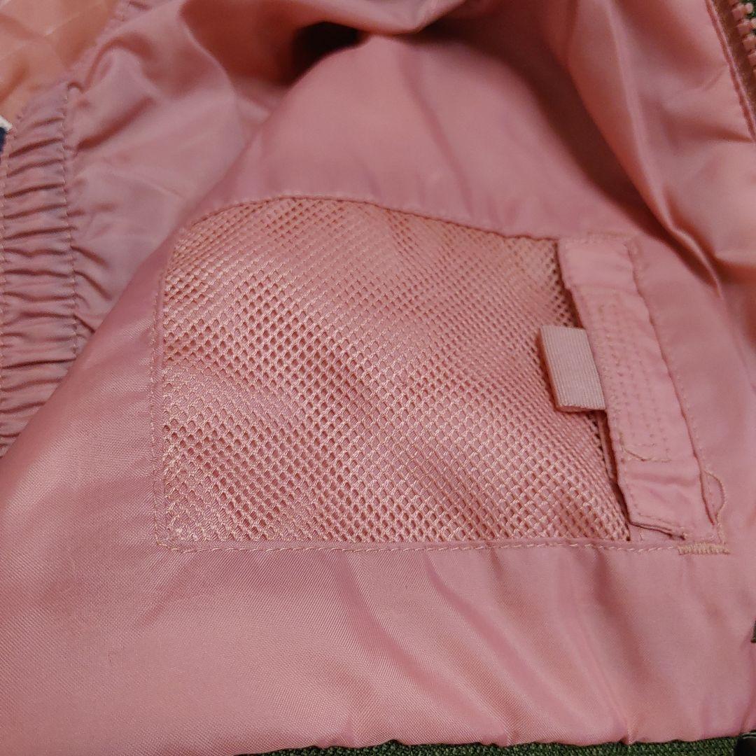 BURTON フード付きグリーンジャケット