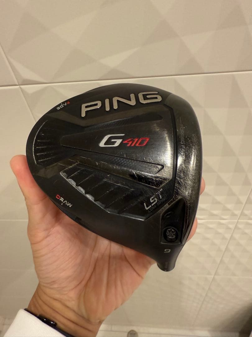 PING G410 LST 9° ヘッドカバー付き ピン 1W DR ドライバー