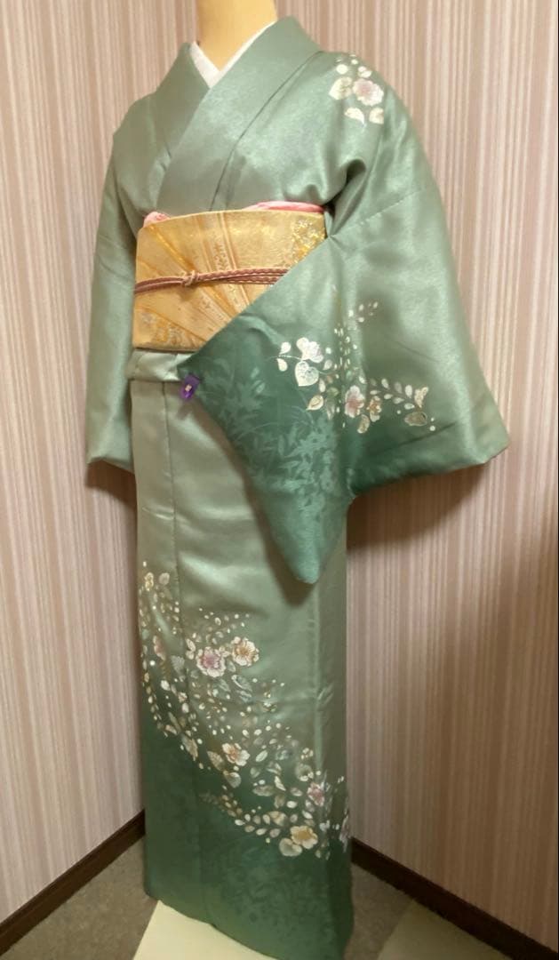 【限定価格】付け下げ　訪問着　金彩　訪問着セット　卒業式　入学式　正絹