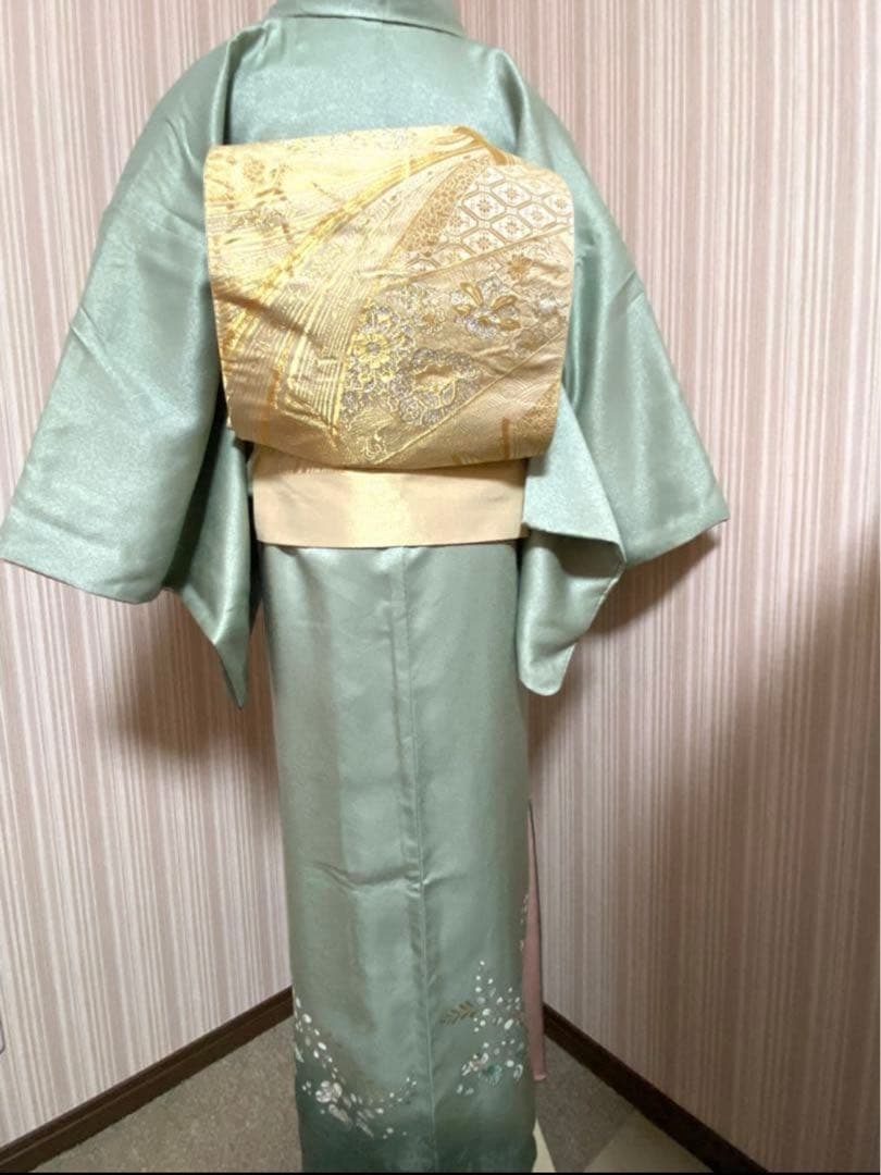 【限定価格】付け下げ　訪問着　金彩　訪問着セット　卒業式　入学式　正絹