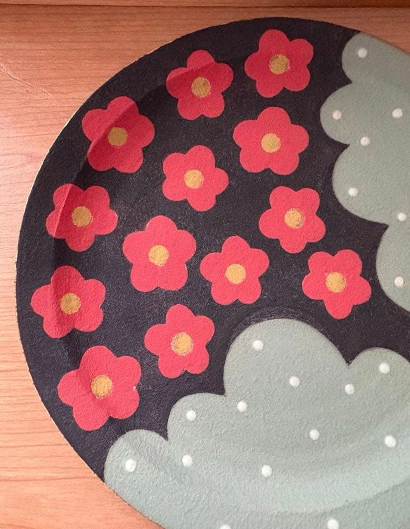 三ッ持啓　（金井啓）さん　むくり工房　お皿　プレート　 お正月　ひな祭り