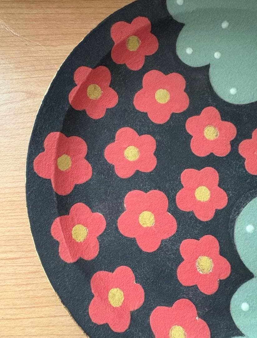 三ッ持啓　（金井啓）さん　むくり工房　お皿　プレート　 お正月　ひな祭り