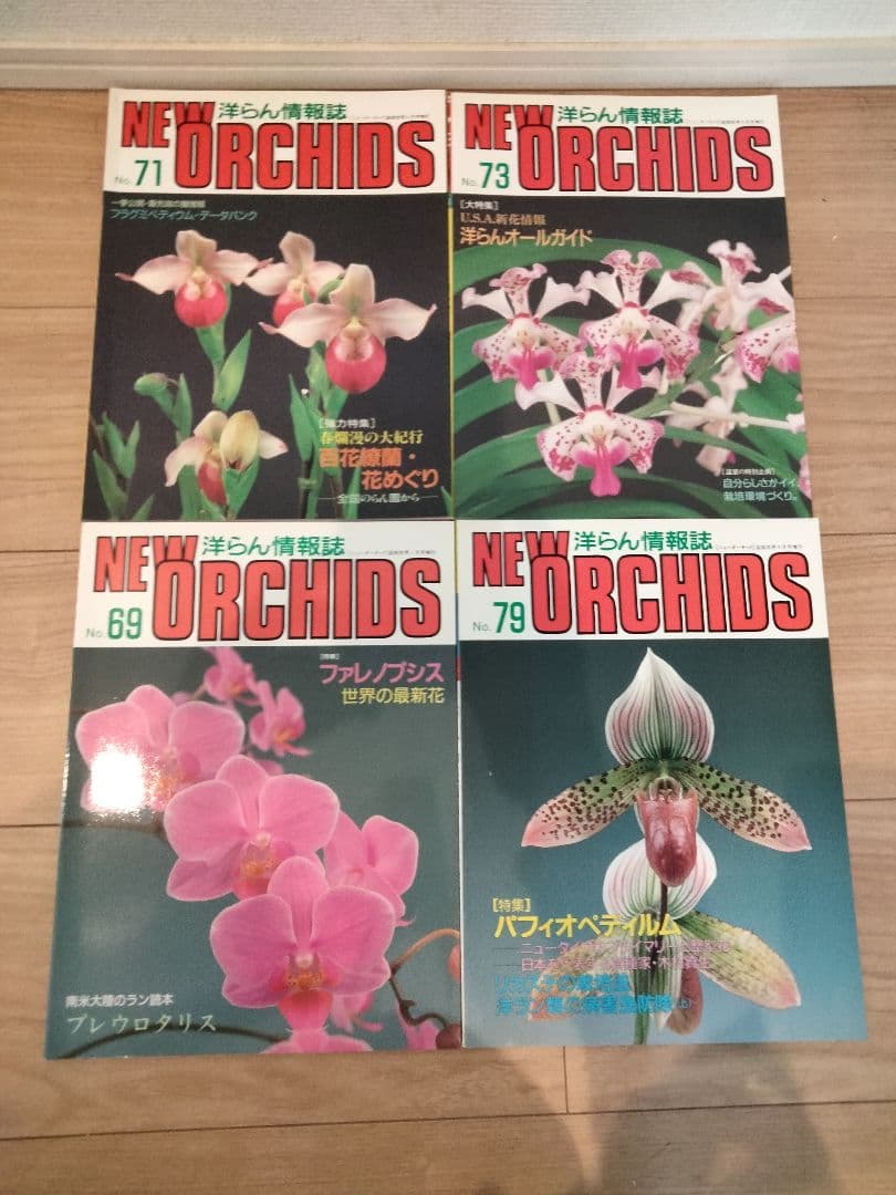 趣味の洋ラン　 ニューオーキッド10冊 洋蘭雑誌　洋ラン雑誌　フラグミペディウム