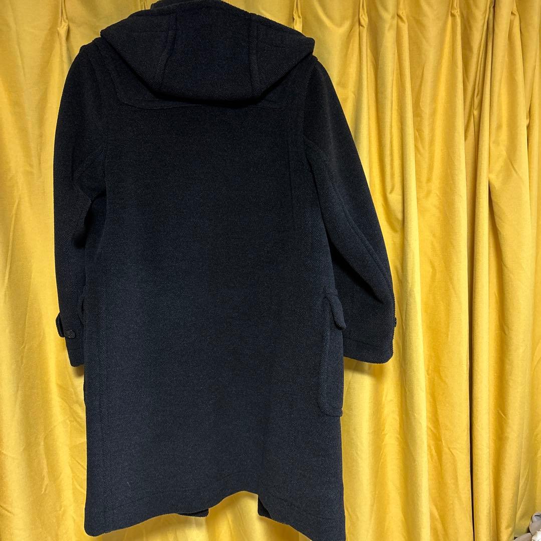 超極上品　インバーティア ロングダッフルコート メンズ チャコール 36=S