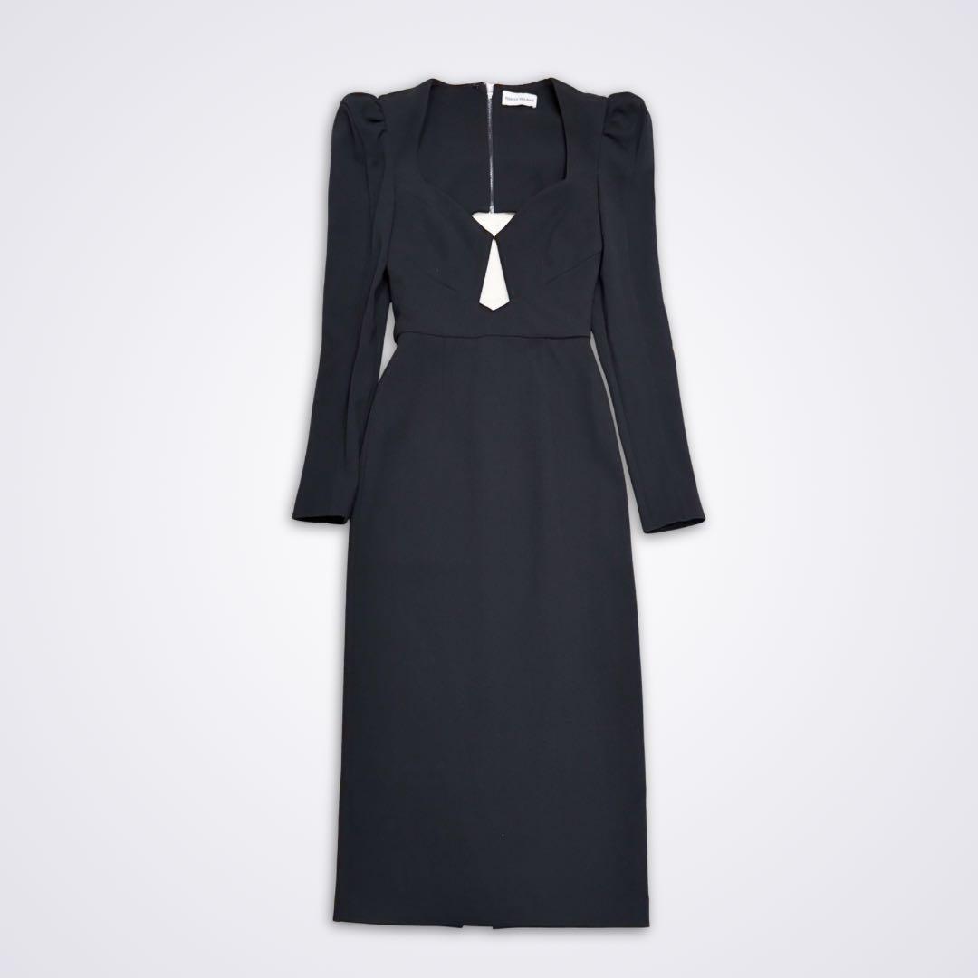 【ろく様】REBECCA VALLANCE カットアウトブラックドレス