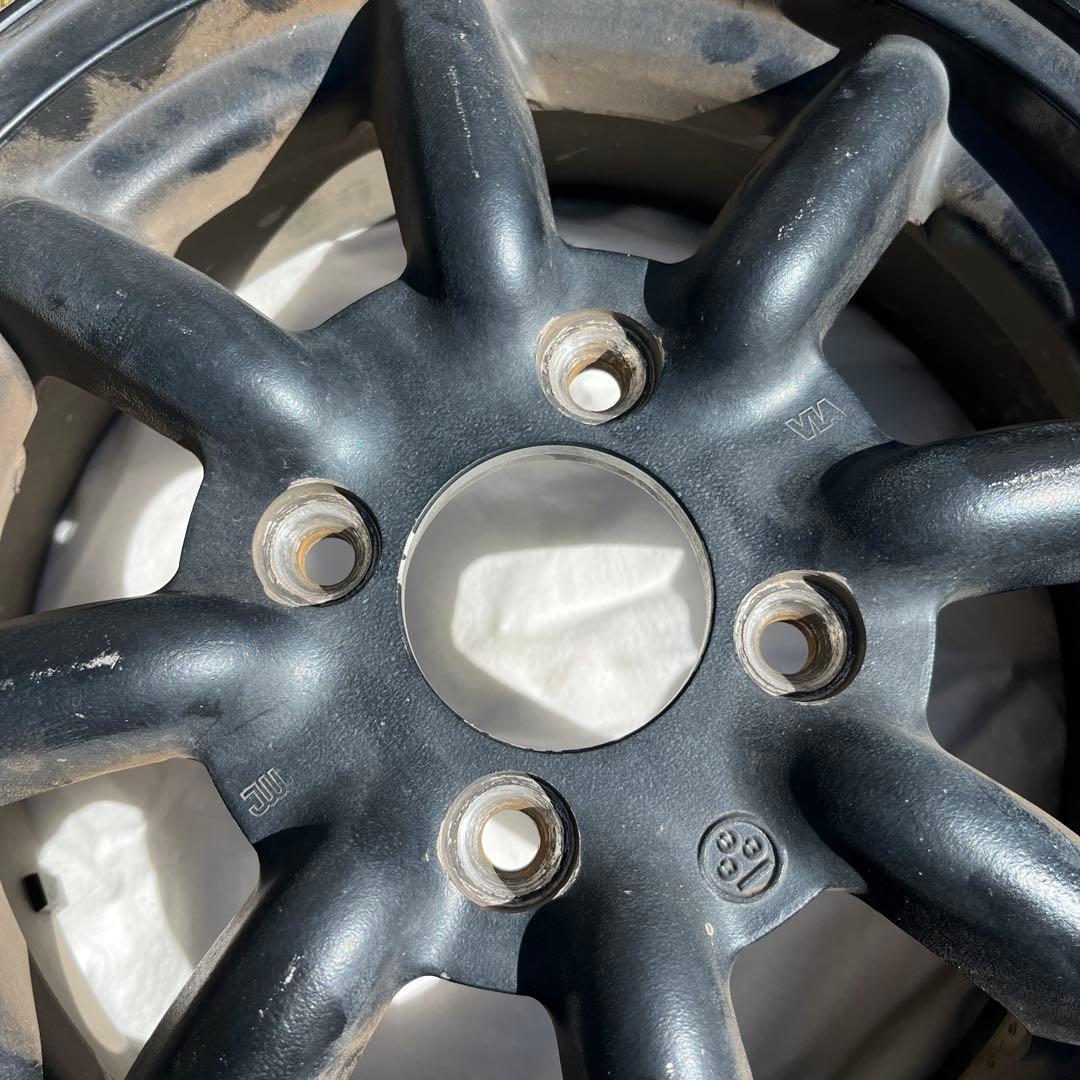 【傷多数】限定値下 4本セットワタナベ エイトスポーク 14インチ 4H-110