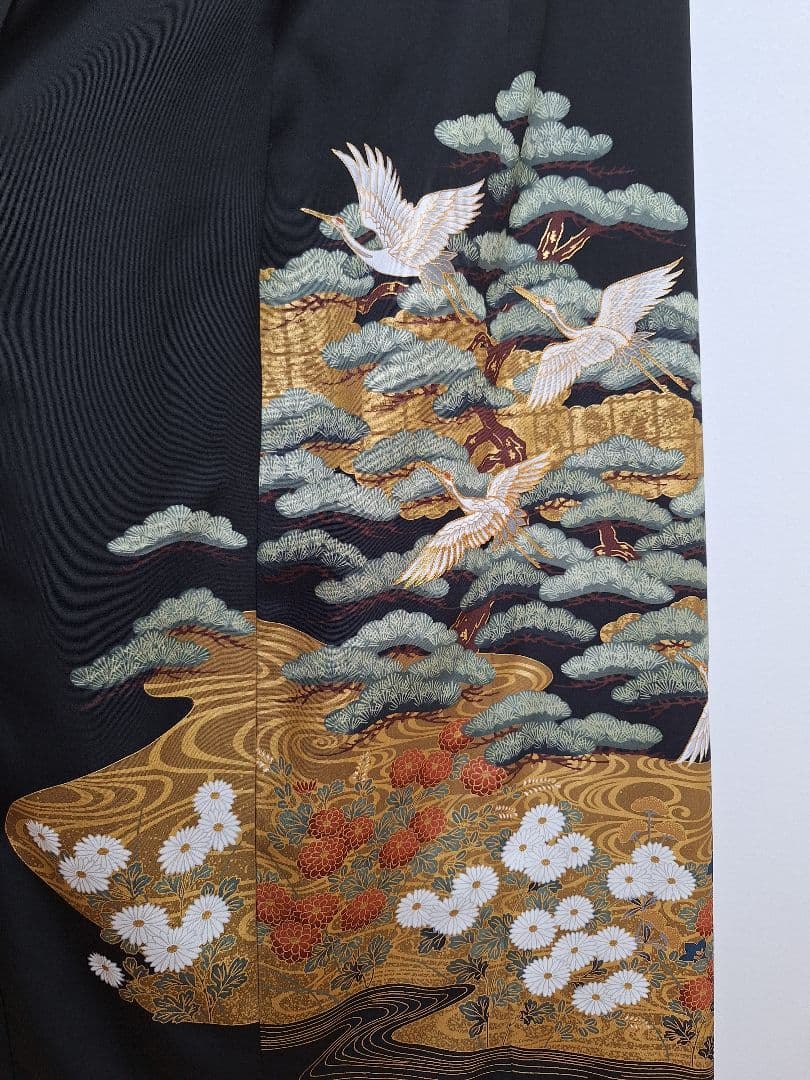 着物リメイクワンピース3654