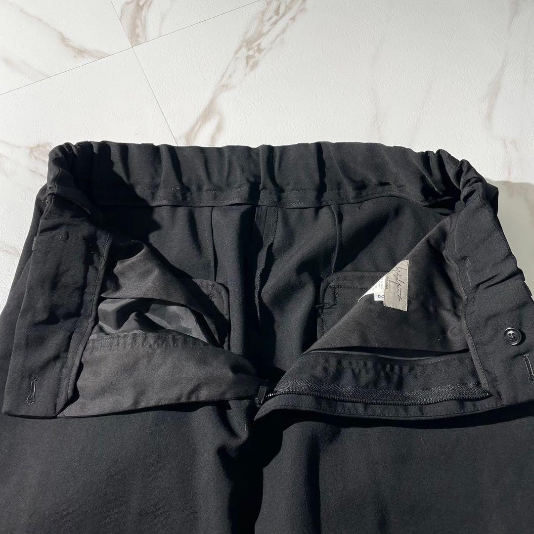 極美品⭐️ヨウジヤマモトプールオム サルエルパンツ ギャバ ウール 2