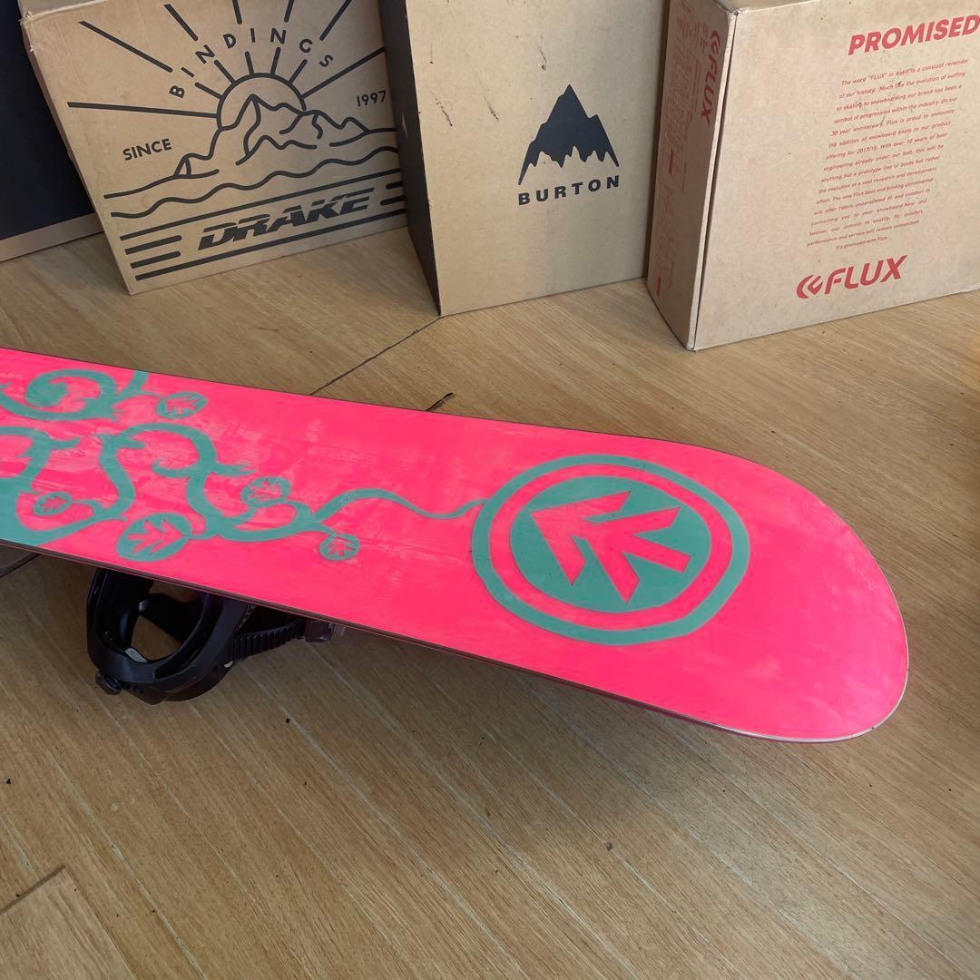 GLAY×kissmark　良質国産スノーボードセットOGASAKA製　バイン付