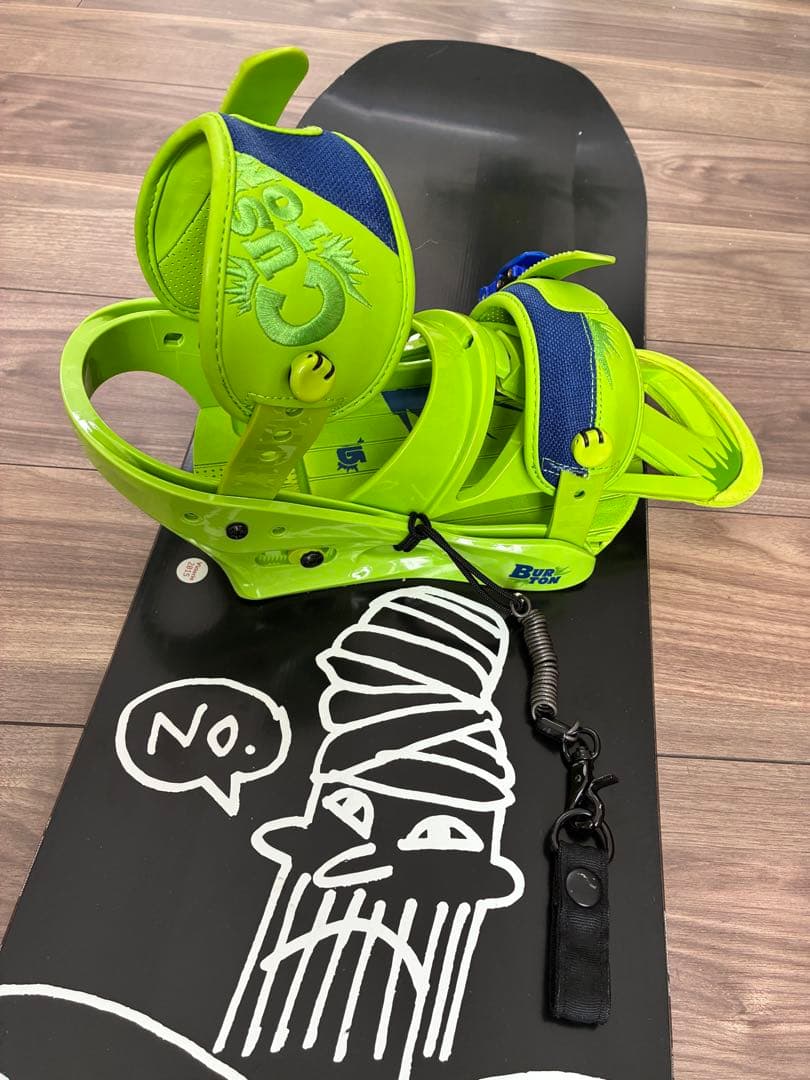 Burtonスノーボードセット(DISASTER 153➕ビンディング➕ケース)
