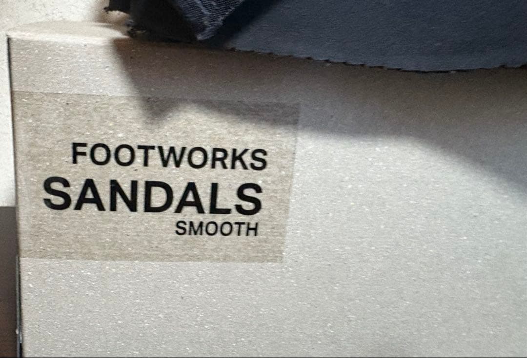 フットワークス 25SS スムースレザーサンダル 25
