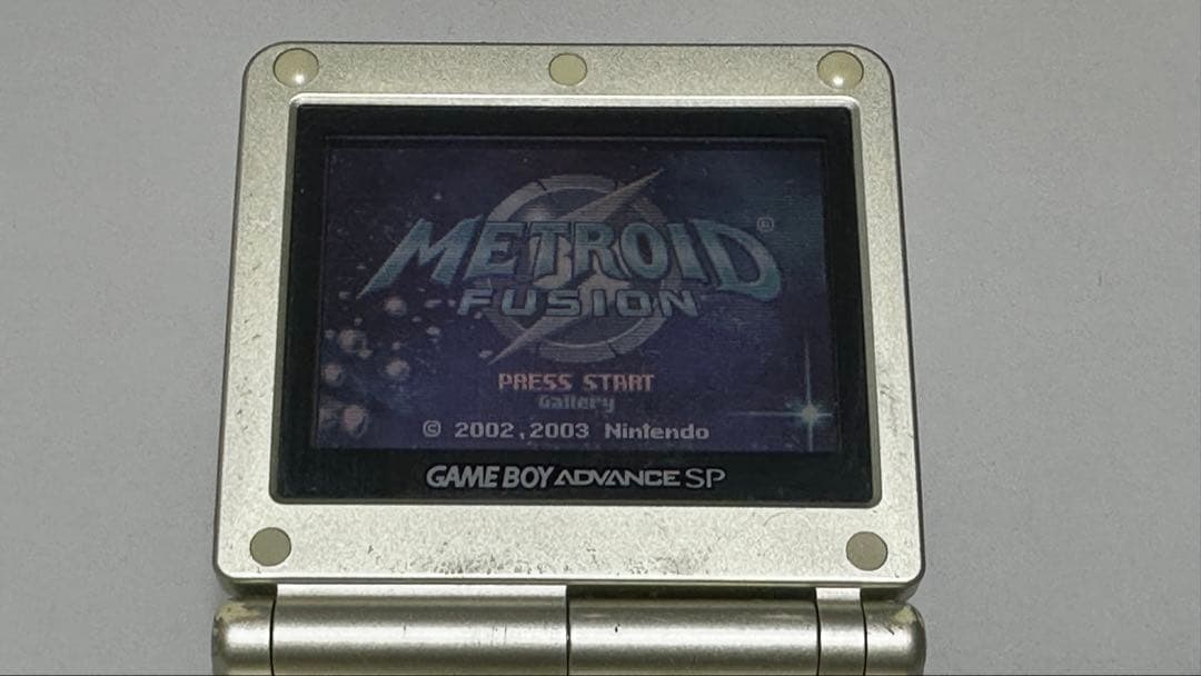 ゲームボーイアドバンス　メトロイドフュージョン