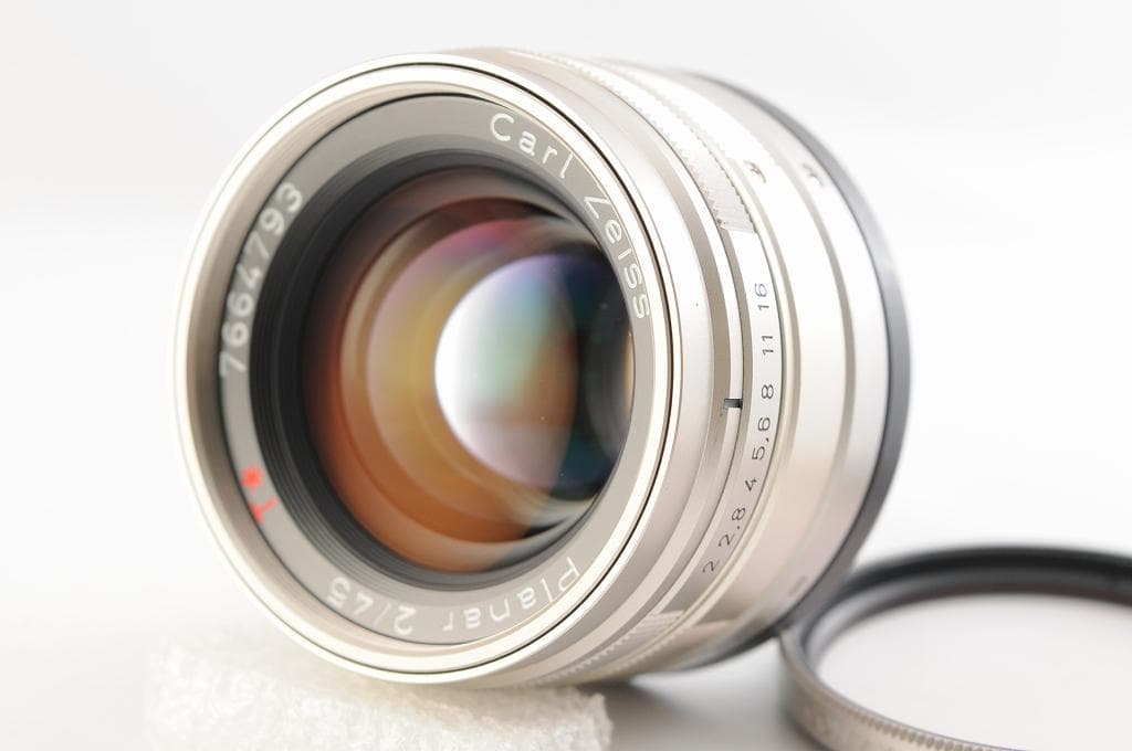 ★新品級★ CONTAX コンタックス 45mm F2 カビ・クモリ無し！