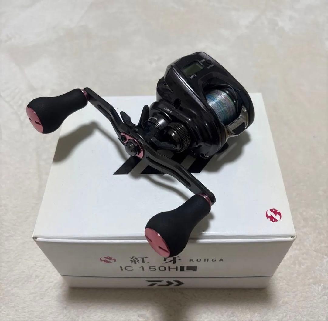 ダイワ　紅牙ic150HL リール　タイラバ