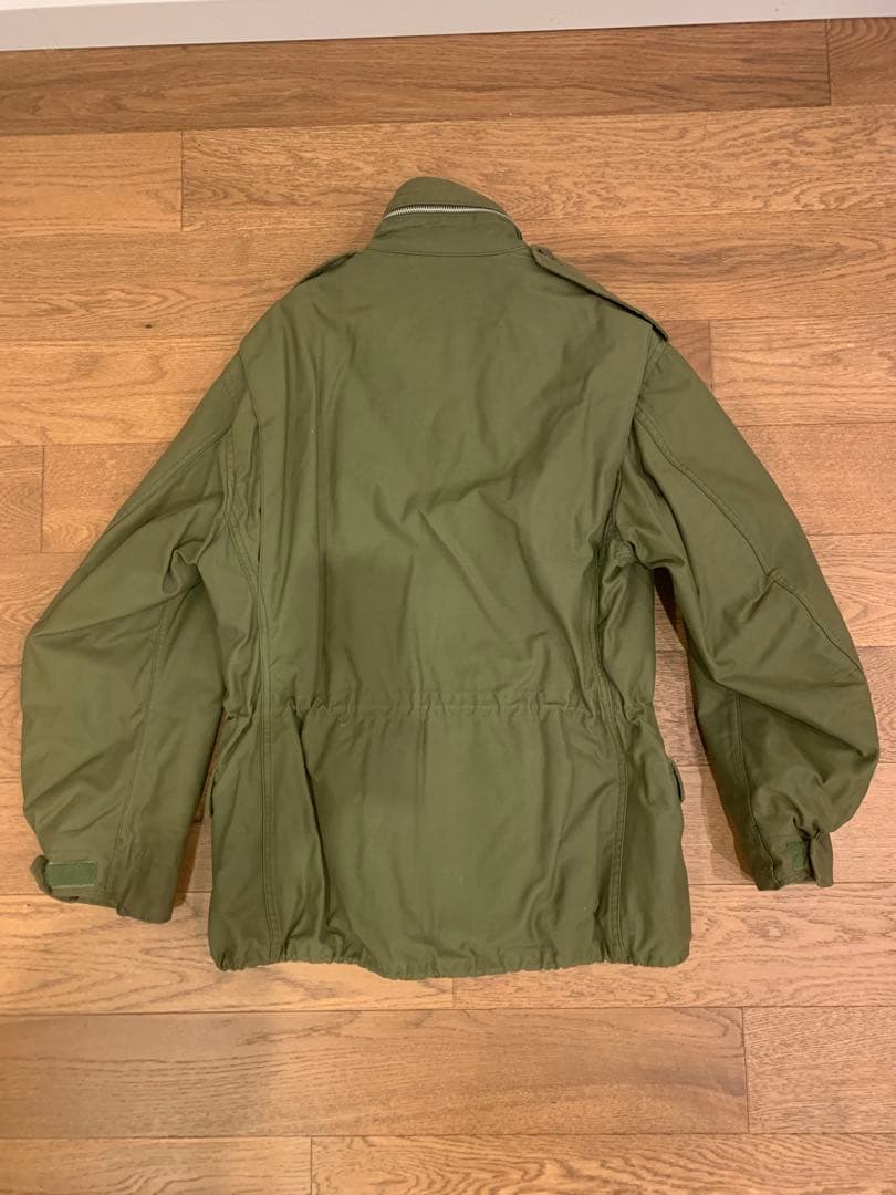 希少 60s 米軍実物 M-65 2nd アルミジップ ライナー付 S-R