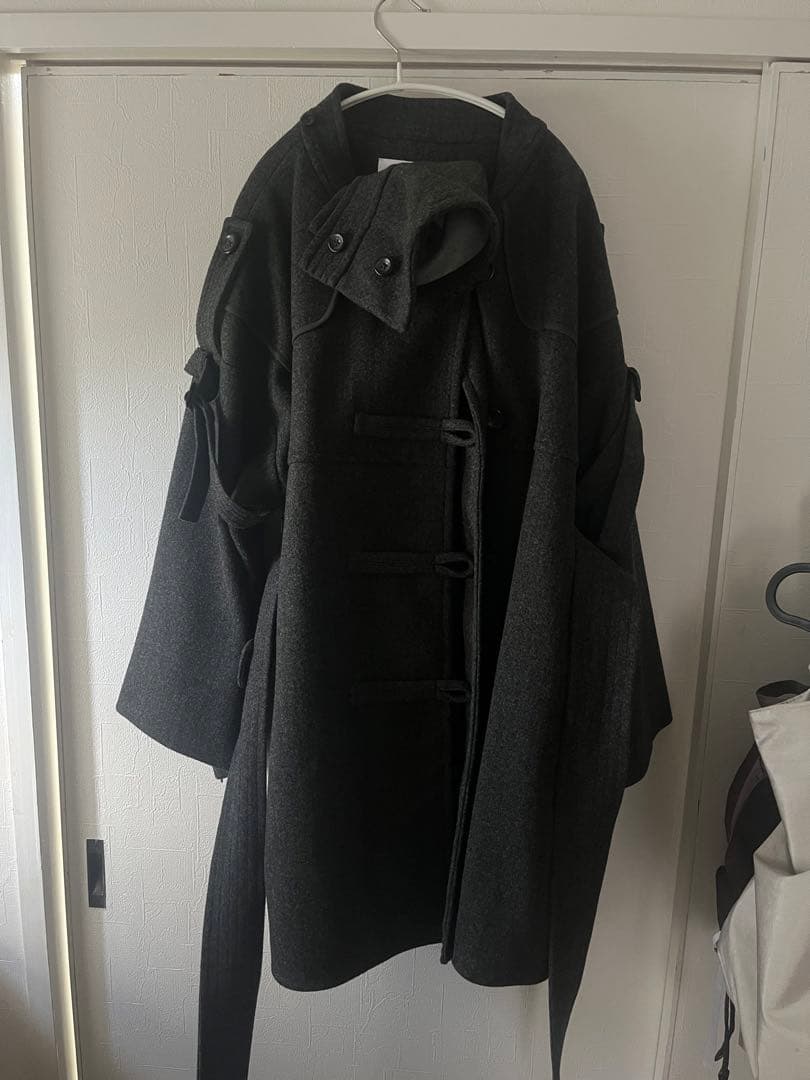 ウィルフリー willfully ポンチョコート　グレー