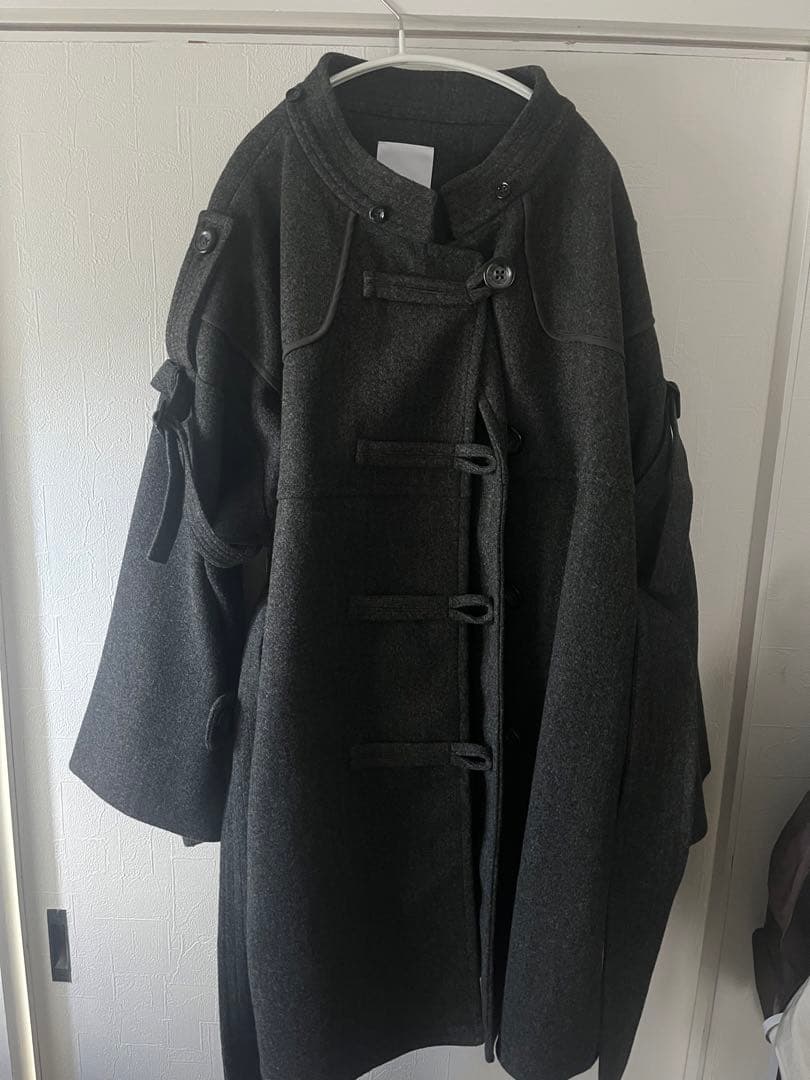 ウィルフリー willfully ポンチョコート　グレー