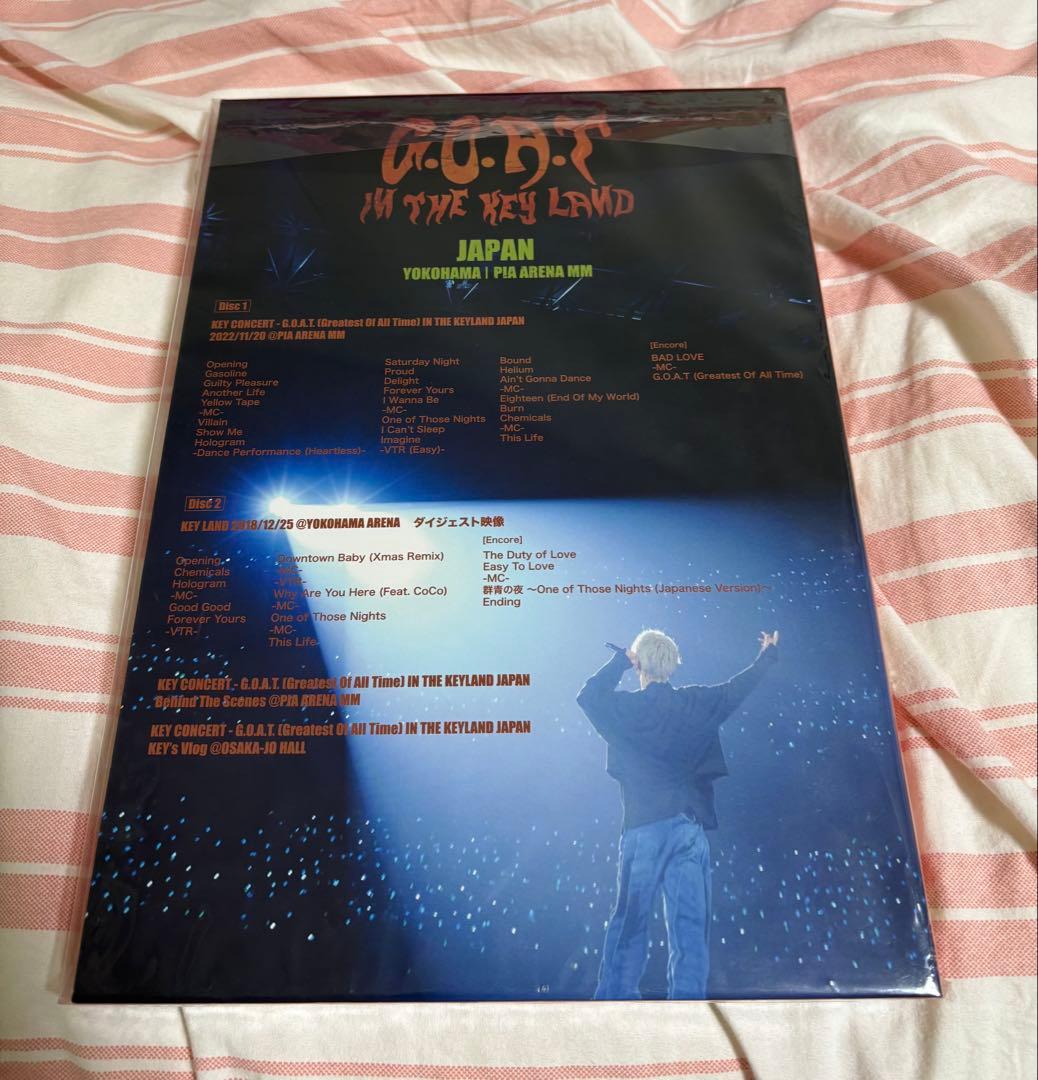 SHINee key キー KEYLAND GOAT 完全限定生産盤BluRay