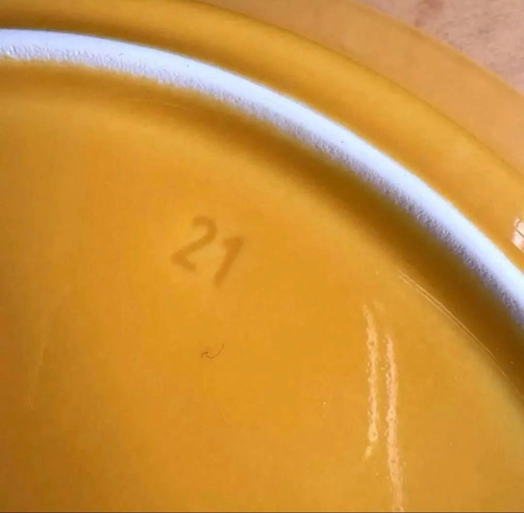 【訳あり】ティーマ ダークイエロー　ヴィンテージ　イッタラ　カイフランク