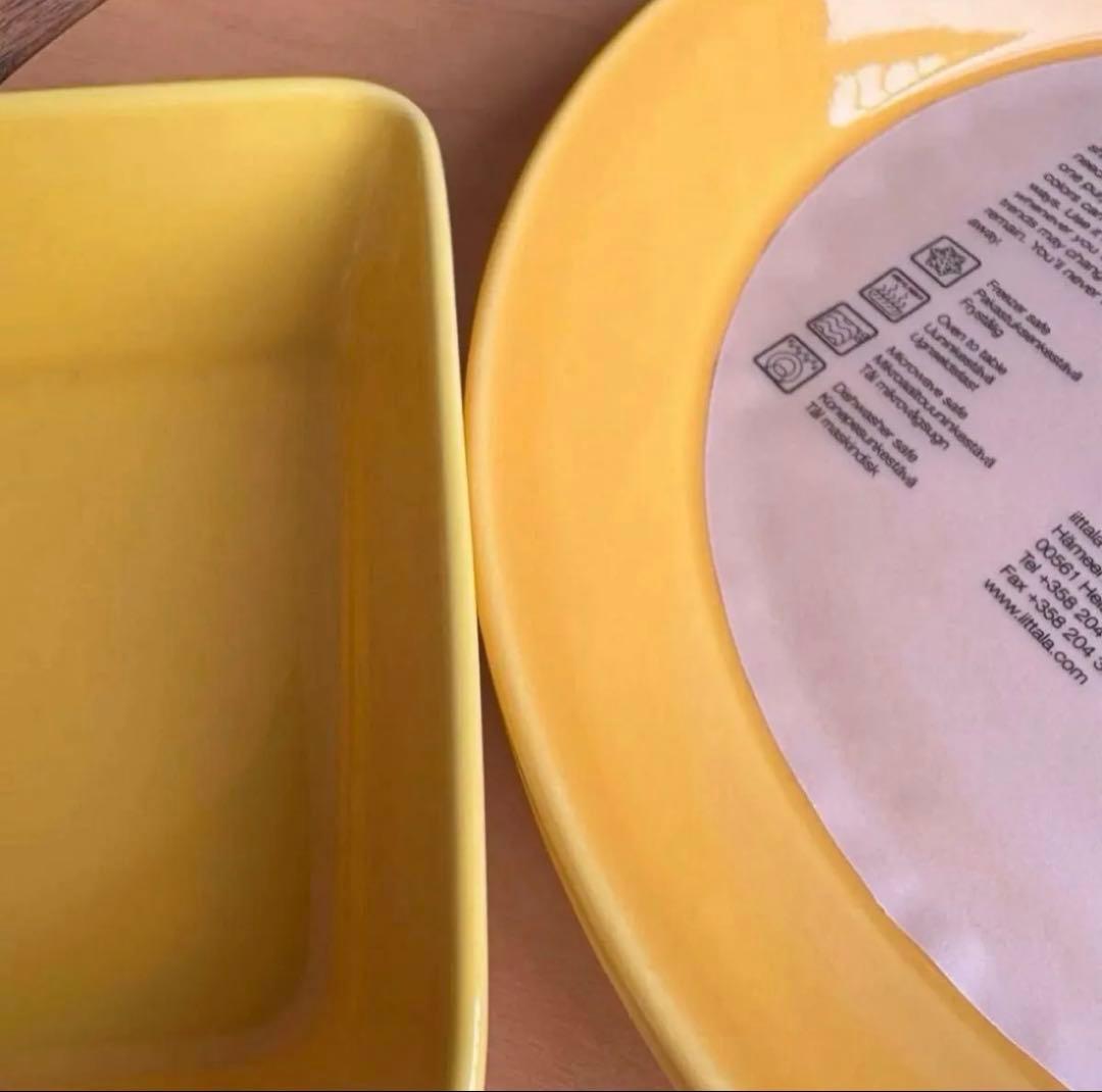 【訳あり】ティーマ ダークイエロー　ヴィンテージ　イッタラ　カイフランク